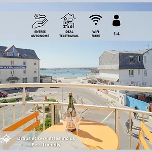 Le 123 Armoric - Balcon Vue - 50m De La - Confort Et Moderne - 70m2 Trégastel